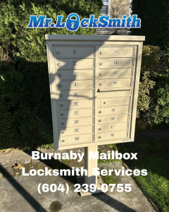 Mailbox Locksmith Services in Burnaby BC 