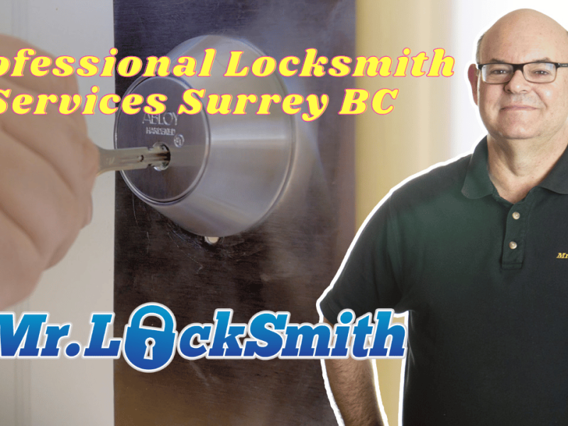 Professional Locksmith Services in Surrey British Columbia
