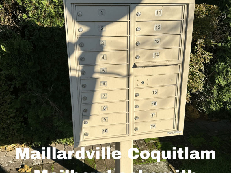 Mailbox Locksmith Maillardville Coquitlam BC