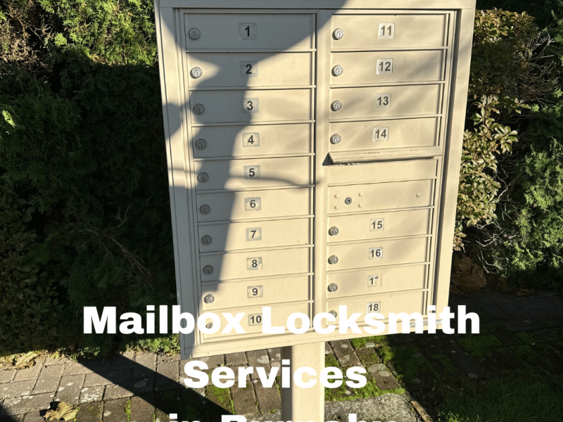 Mailbox Locksmith Services in Burnaby Heights BC