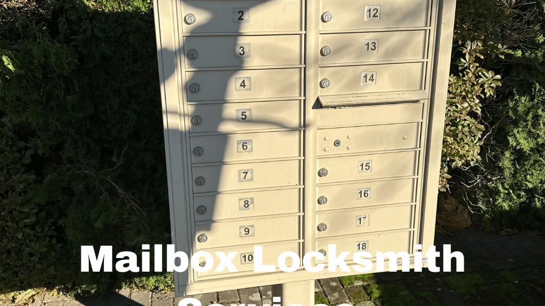 Mailbox Locksmith Services in Deer Lake Burnaby BC