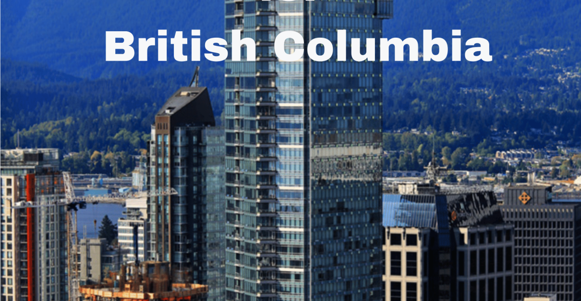 NOTICE OF ENTRY for British Columbia