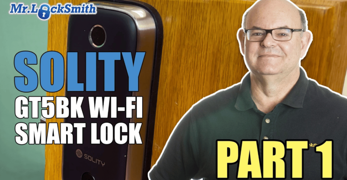 Unboxing and Installing the New Solity GT5BK Wi-Fi Deadbolt