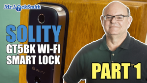 Unboxing and Installing the New Solity GT5BK Wi-Fi Deadbolt